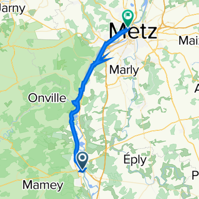 Place Duroc 52, Pont-à-Mousson nach Rue Georges Aimé 6, Metz
