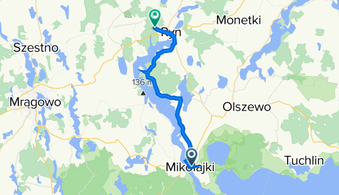 Wawrzyńca Prusa 12, Mikołajki do 18A, Ryn
