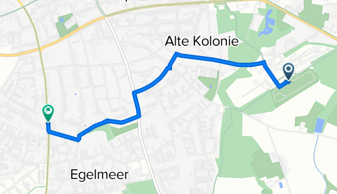 Richtstrecke 3, Waltrop nach Waltrop Messingfeldstr.