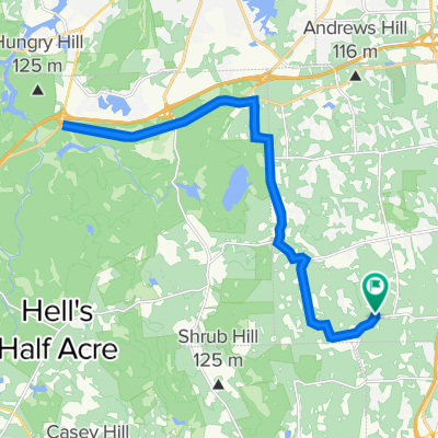 352–398 Shady Hill Dr, East Greenwich to 1045 South Rd, East Greenwich