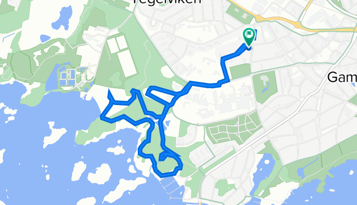 Stensbergsvägen 13, Kalmar do Stensbergsvägen 13, Kalmar