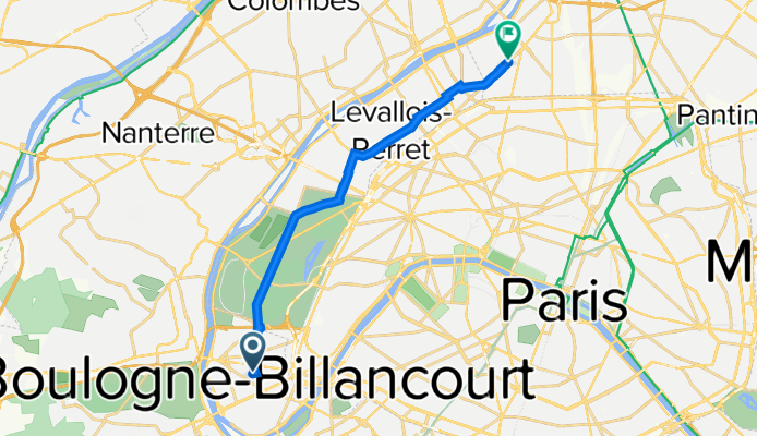 9 Rue le Corbusier, Boulogne-Billancourt à 64 Boulevard Victor Hugo, Saint-Ouen-sur-Seine