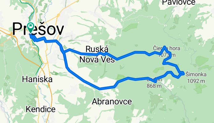 PO-zbojnicky hrad -chata fricka-cierna hora -zlata bana -PO