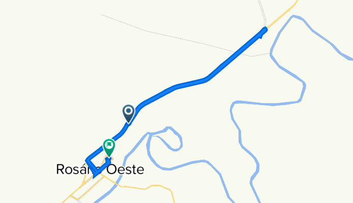 BR163, Rosário Oeste a Rua Dois, Rosário Oeste