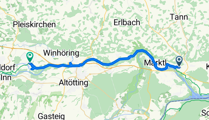 Inntal Radweg Marktl - Töging