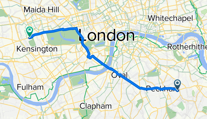 Arnold Dobson House, St Mary's Road, London to 67 Holland Park, London