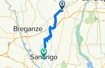 Route in der Bikemap App öffnen