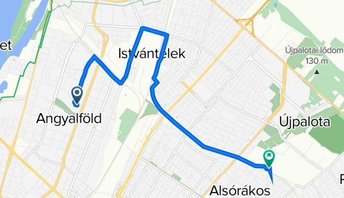 Fiastyúk utca 62, Budapest - Rákospalotai körvasút sor 110, Budapest