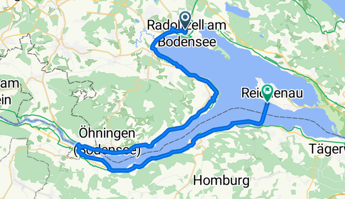 RF BS 4: Radolfzell--Wangen--Stein a.Rhein--Mammern--Steckborn--Berlingen Fähre--Insel Reichenau