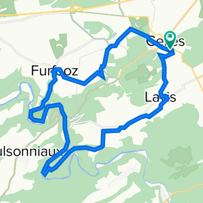 Wandeling rond Celles