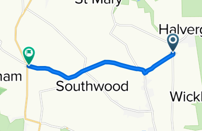Route in der Bikemap App öffnen