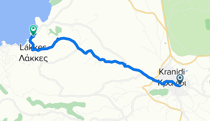 Agii Anargiri 2, Kranidi to Doroufi Kranidiou
