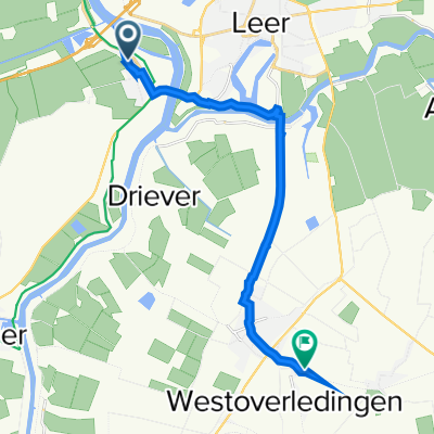 Gewerbestraße 12, Leer (Ostfriesland) nach Patersweg-Nord 17, Westoverledingen