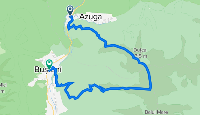 Traseu Azuga Busteni 2