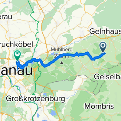 Zum Wäldchen 20, Linsengericht nach Moselstraße 27, Hanau