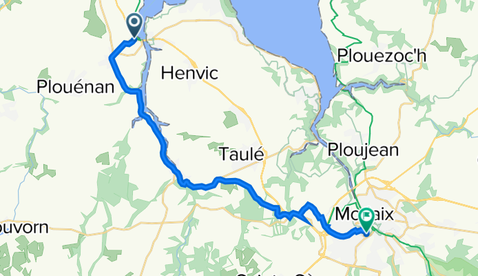 Château de Kerlaudy, Plouénan à 81 Rue Léon Gambetta, Morlaix