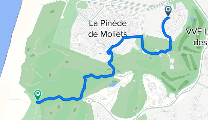 56 Rue des Hortensias, Moliets-et-Maa to Moliets-et-Maa
