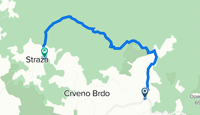 R456 to Cesta bez naziva, Straža