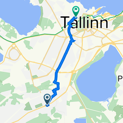 От Vabaduse puiestee 77, Tallinn до Kopli 1, Tallinn