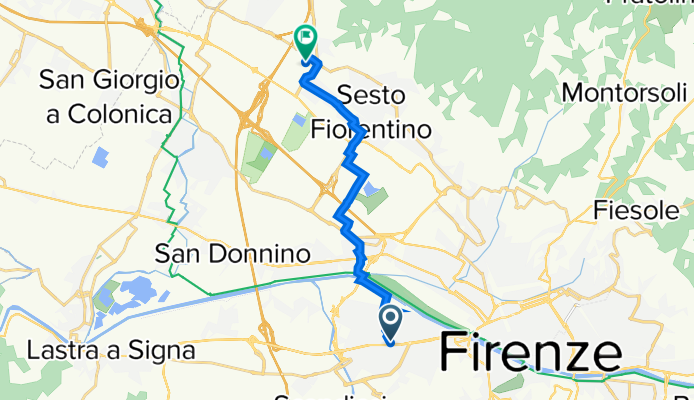 Via Giuseppe Bezzuoli 18D, Firenze a Via San Morese 57, Sesto Fiorentino