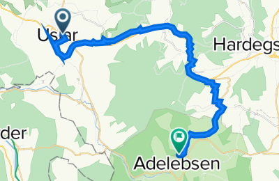 Route in der Bikemap App öffnen