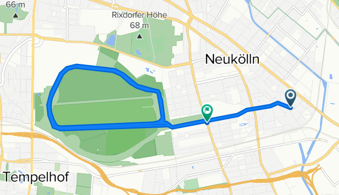 Schudomastraße 7, Berlin nach Hermannstraße 178, Berlin