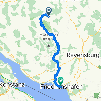 Ostrach - Friedrichshafen