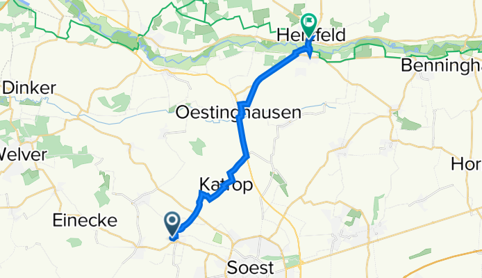 An der Beddekammer 92, Soest nach Lippborger Straße 6, Lippetal