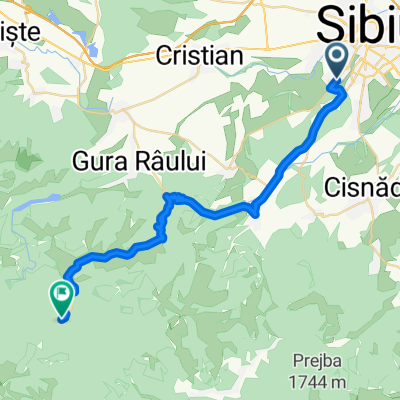 Sibiu - Paltinis / Schilift