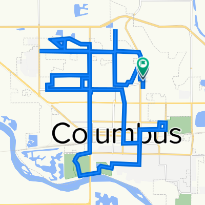 2974 17th Ave, Columbus to 3000–3098 17th Ave, Columbus