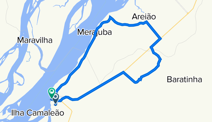 Rua Manoel de Souza Furtado, Mocajuba a Rua Getúlio Vargas, Mocajuba