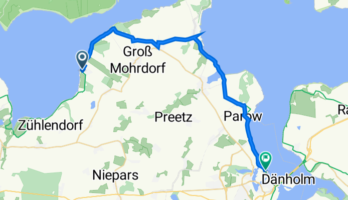 Nisdorf to Stralsund