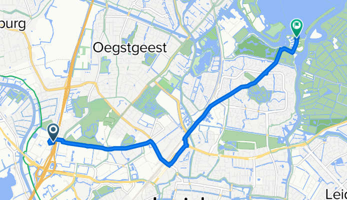 52.170° N 4.454° W to 52.187° N 4.518° W