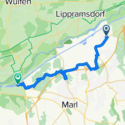 Heidekamp 9, Marl nach Buerer Straße 365, Dorsten