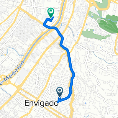 Transversal 34C Sur 32D-100–32D-2, Envigado a Calle 85B 43-23–43-99, Itagüi