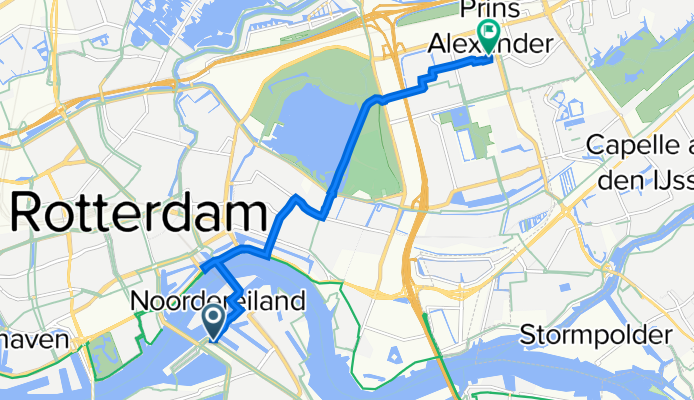 Laan op Zuid 45, Rotterdam naar Kramerstraat 30, Rotterdam