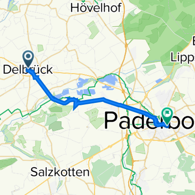 Graf-Sporck-Straße 3, Delbrück nach Paulinenstraße 4, Paderborn