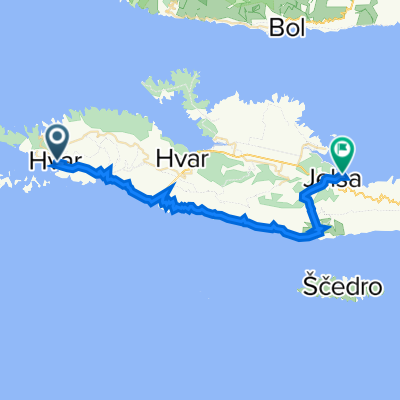 Martina Vučetića 12, Hvar nach Jelsa bb