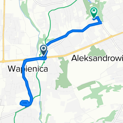 Cieszyńska 362, Bielsko-Biała do Czwartaków 5, Bielsko-Biała