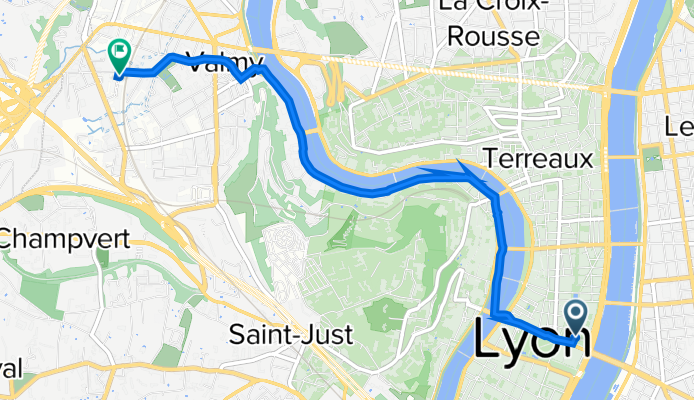 25–29 Rue Bellecordière, Lyon à Espace Bourbonnais, Lyon