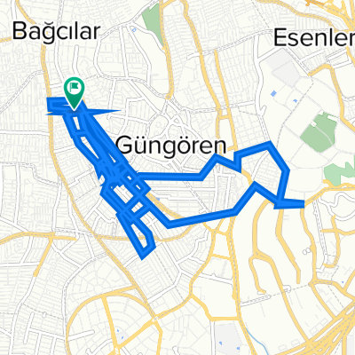Emekli Sk. 15, Güngören to Emekli Sk. 15, Güngören