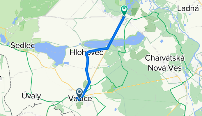 Růžová 24, Valtice to Czechia, Lednice
