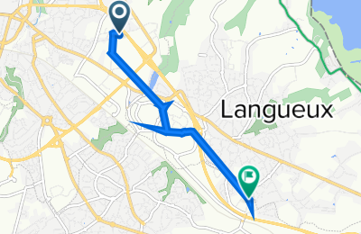 Route in der Bikemap App öffnen