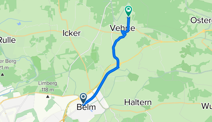 Bremer Straße 69, Belm nach Seelhorst 1, Belm