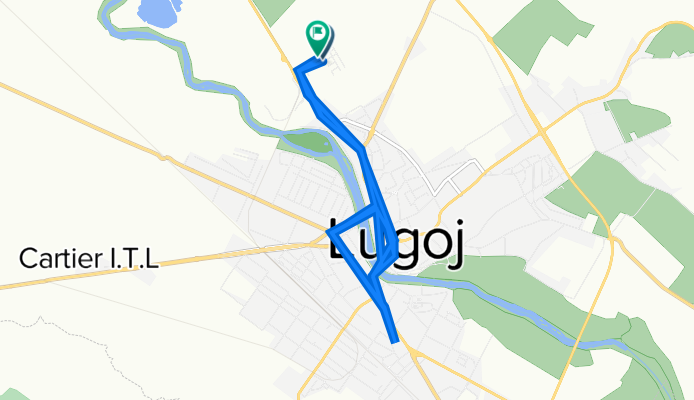 Drum fără nume, Lugoj to Strada Timișorii, Lugoj