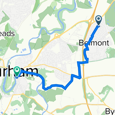 1–31 The Willows, Carrville, Durham to Elvet Riverside, New Elvet, Durham