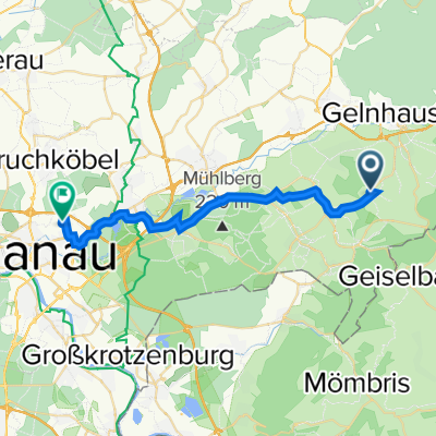 Zum Wäldchen 22A, Linsengericht nach Moselstraße 29, Hanau