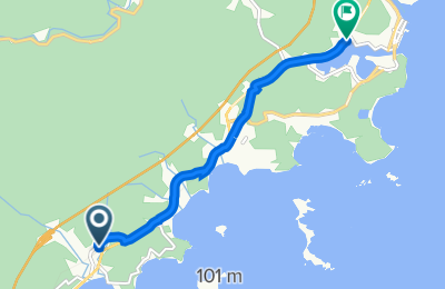 Route in der Bikemap App öffnen