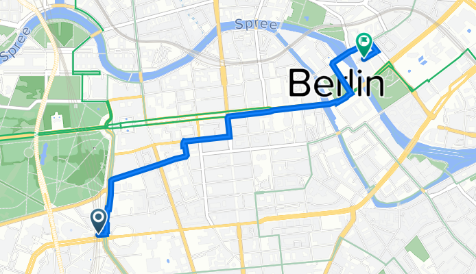 Potsdamer Platz 2, c, Berlin nach Anna-Louisa-Karsch-Straße 2, Berlin