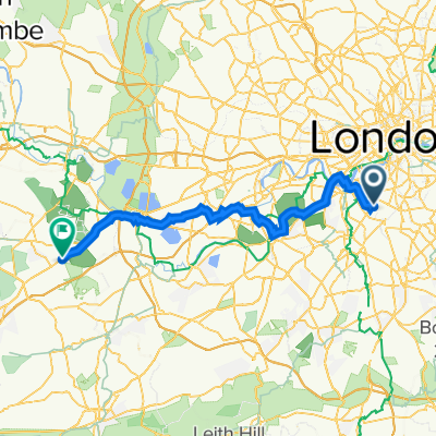 36 Sistova Road, London to 1 Broomfield Hall Buildings, London Road, Ascot